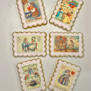 Biscuits de la Saint-Valentin d'inspiration victorienne