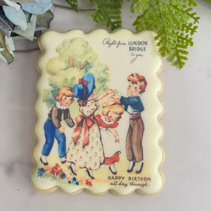 Vintage Nursery Rhyme Birthday Cookies